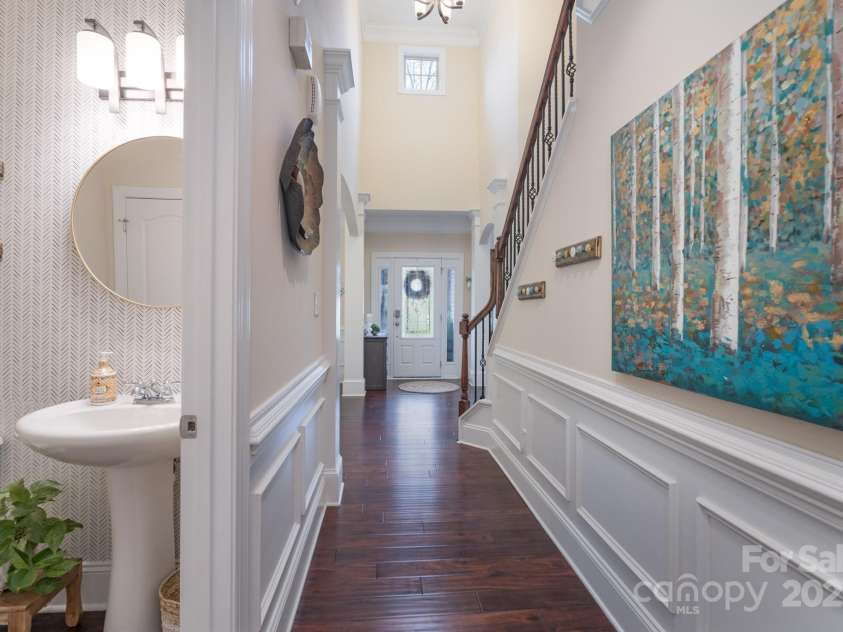 303 Ridge Reserve Drive, Clover, SC 29710.  MLS# CAR4232710, YatesRealty ID 24358. Extensive woodwork and mouldings throughout the home.