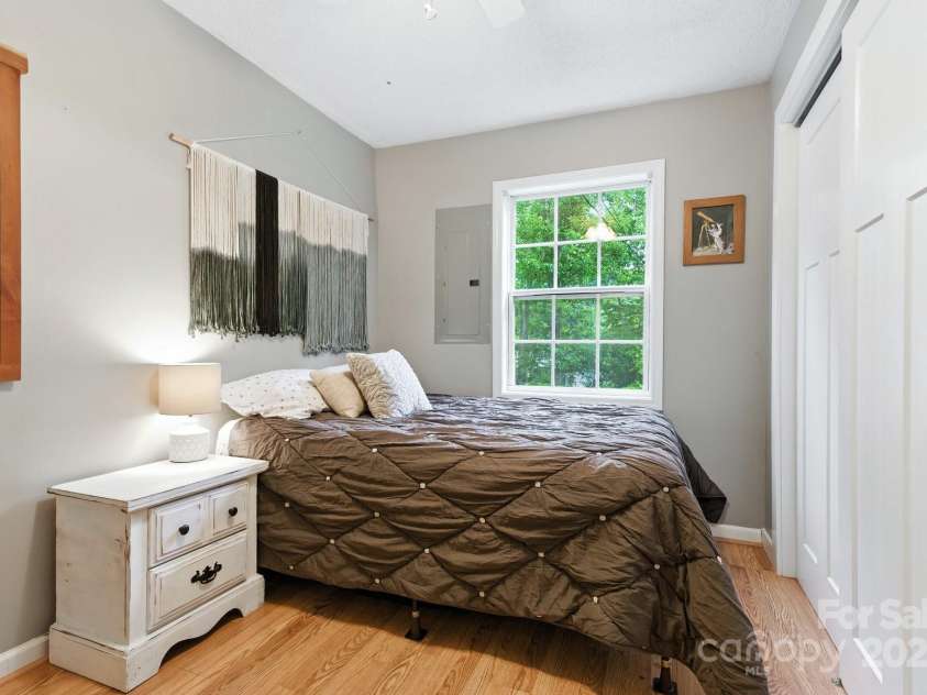 147 Mink Farm Road, Leicester, NC 28748.  MLS# CAR4276189, YatesRealty ID 24366. Second Bedroom