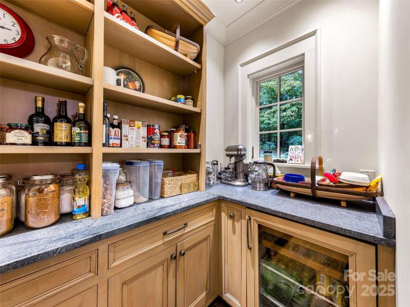 616 Old Growth Forest Road, Burnsville, NC 28714.  MLS# CAR4076276, YatesRealty ID 2437. ...the walk-in pantry - with a view!