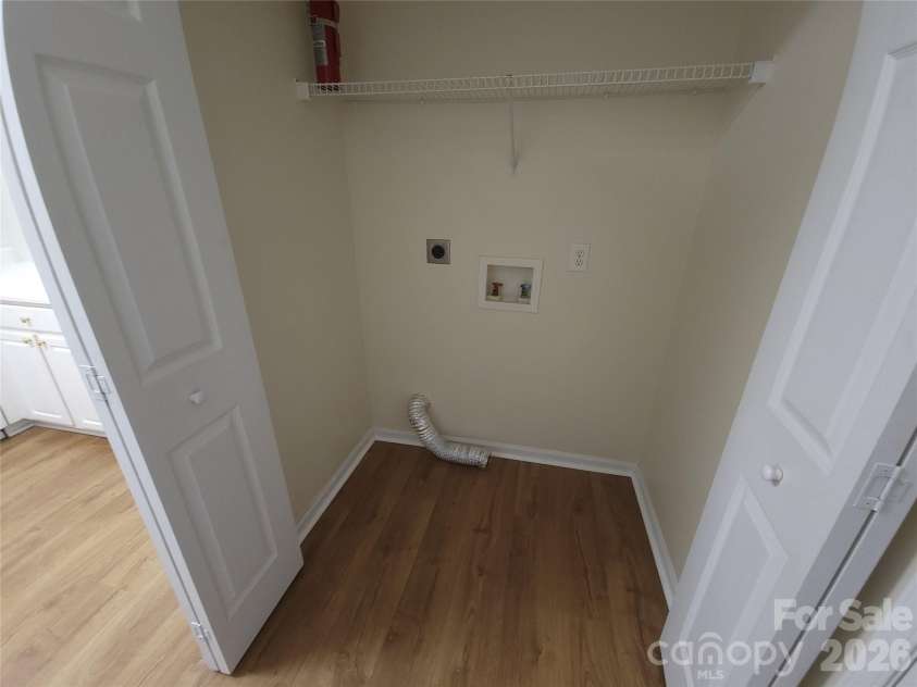 3314 Arbor Pointe Drive, Indian Trail, NC 28079.  MLS# CAR4385163, YatesRealty ID 24376. Laundry Connections