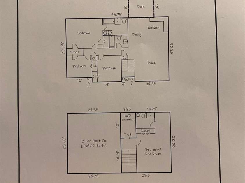 2835 24TH STREET Drive, Hickory, NC 28601.  MLS# CAR4251090, YatesRealty ID 24377. PROFESSIONAL MEASUREMENTS