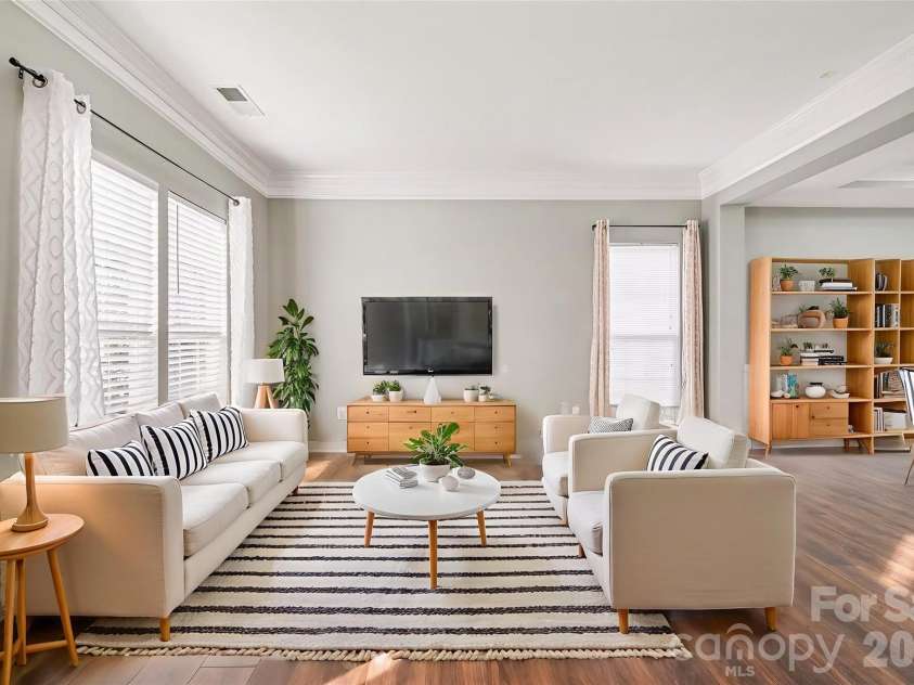 6603 Allness Glen Lane, Charlotte, NC 28269.  MLS# CAR4333202, YatesRealty ID 2438. Formal Living Room *Virtually Staged*