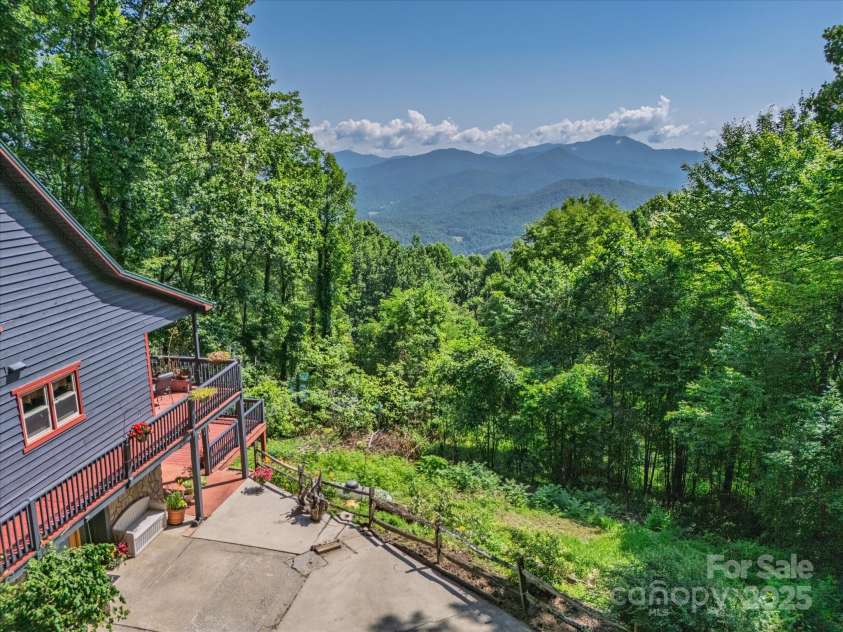 2981 Heath Peak Road, Waynesville, NC 28785.  MLS# CAR4266854, YatesRealty ID 24381. Those views!