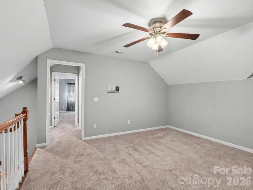 3498 Brighton Court, Concord, NC 28027.  MLS# CAR4384363, YatesRealty ID 24383. Upstairs Loft