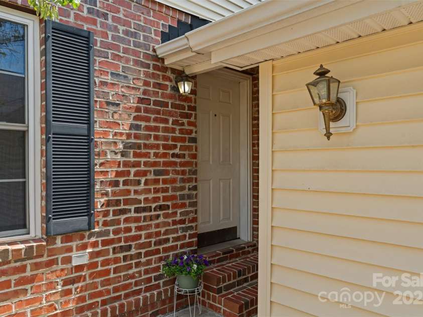7019 Walnut Ridge Court, Charlotte, NC 28217.  MLS# CAR4210878, YatesRealty ID 24383. Entrance from Parking Space Next to Garage