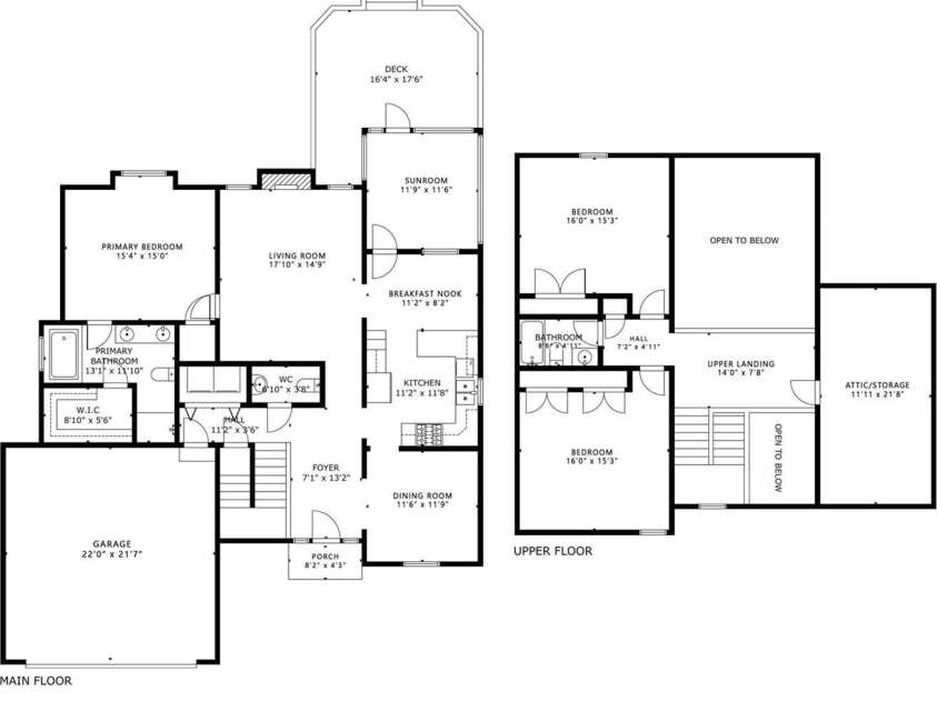 301 Theron Court, Candler, NC 28715.  MLS# CAR4250972, YatesRealty ID 24385. FLOORPLAN