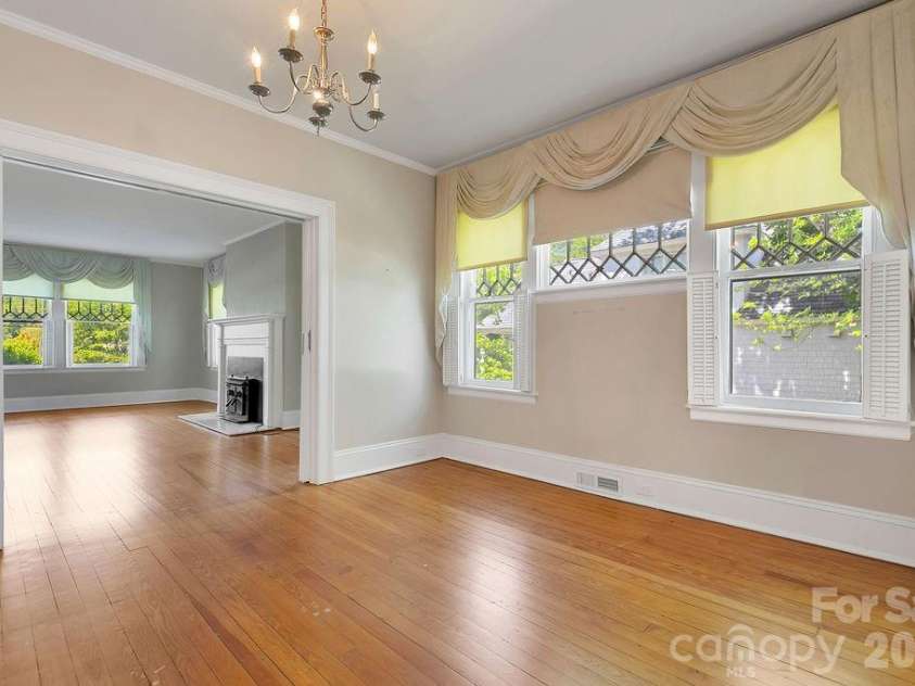 208 Probart Street, Brevard, NC 28712.  MLS# CAR4384508, YatesRealty ID 24387. Dining Room