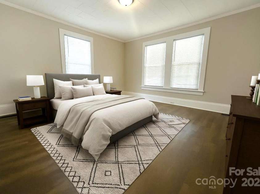 169 Freeze Avenue, Concord, NC 28025.  MLS# CAR4254472, YatesRealty ID 24392.  3 Bedrooms. Bedrooms virtually staged. 