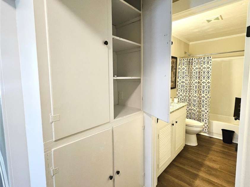 169 Freeze Avenue, Concord, NC 28025.  MLS# CAR4254472, YatesRealty ID 24392. Linen & Storage closet outside main Bath. 