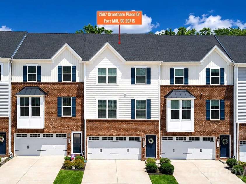 2607 Grantham Place Drive, Fort Mill, SC 29715.  MLS# CAR4380219, YatesRealty ID 24392. 