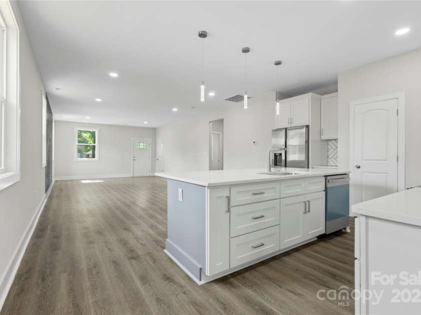 1016 Confederate Avenue, Rock Hill, SC 29732.  MLS# CAR4261395, YatesRealty ID 24395. Living room from kitchen