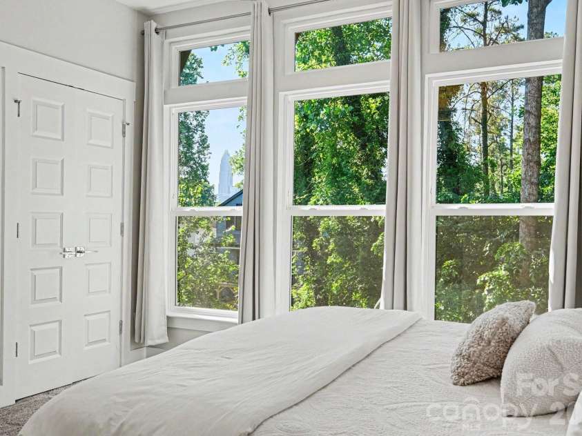 562 West End Drive, Charlotte, NC 28208.  MLS# CAR4375491, YatesRealty ID 24398. City views