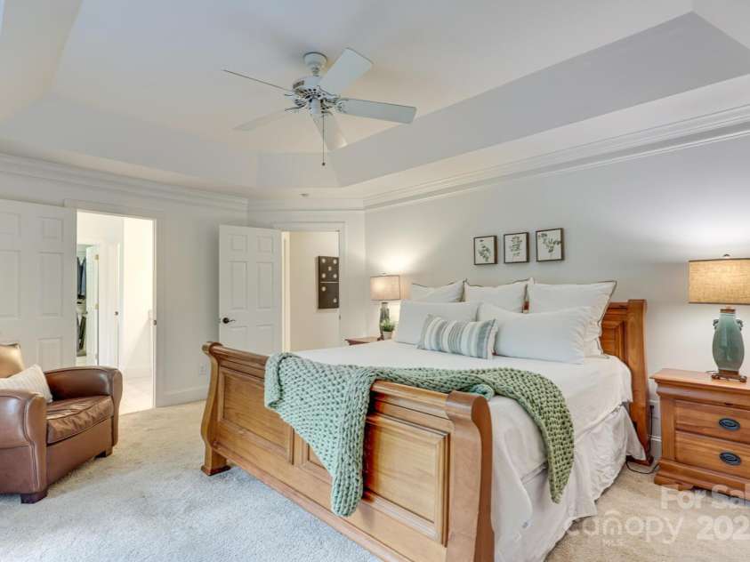 5051 Carillon Way, Charlotte, NC 28270.  MLS# CAR4275169, YatesRealty ID 24399. Primary Bedroom