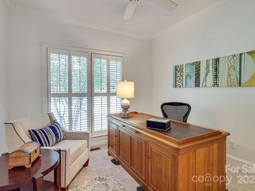 5051 Carillon Way, Charlotte, NC 28270.  MLS# CAR4275169, YatesRealty ID 24399. Private Office w/ensuite bathroom