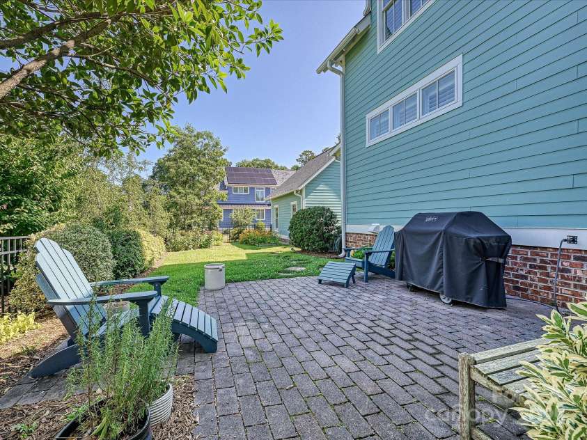 332 Delburg Street, Davidson, NC 28036.  MLS# CAR4255329, YatesRealty ID 24401. Patio