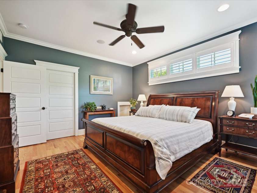 332 Delburg Street, Davidson, NC 28036.  MLS# CAR4255329, YatesRealty ID 24401. Primary Bedroom