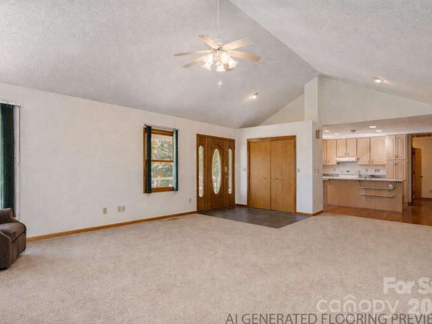 1510 Chestnut Gap Road, Hendersonville, NC 28792.  MLS# CAR4314320, YatesRealty ID 24409. New carpets will be installed soon!