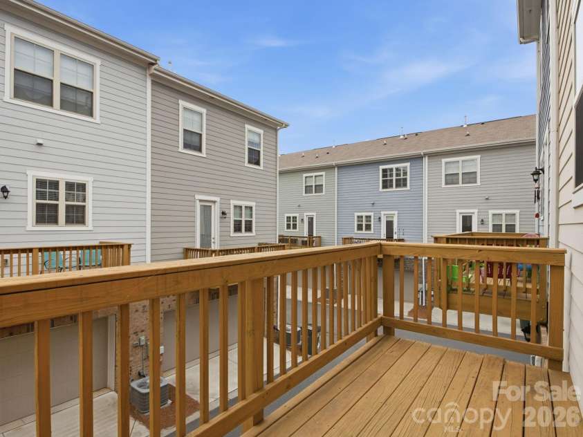 1038 Doveridge Street, Charlotte, NC 28273.  MLS# CAR4380739, YatesRealty ID 24412. Balcony