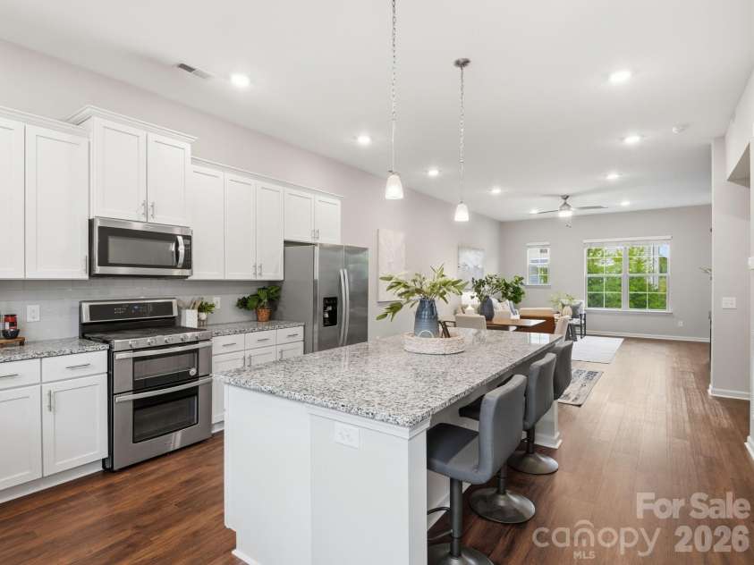 1038 Doveridge Street, Charlotte, NC 28273.  MLS# CAR4380739, YatesRealty ID 24412. Kitchen with oversized island