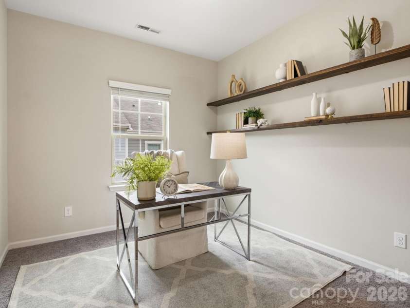 1038 Doveridge Street, Charlotte, NC 28273.  MLS# CAR4432496, YatesRealty ID 24412. Upper level Bedroom/office