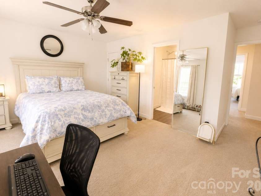 650 Cemetery Street, Salisbury, NC 28144.  MLS# CAR4383922, YatesRealty ID 24413. Master bedroom