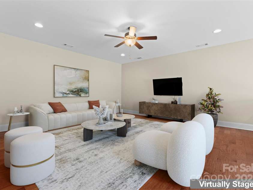 1400 Delaney Drive, Matthews, NC 28104.  MLS# CAR4255210, YatesRealty ID 24424. Upstairs loft (virtually staged)