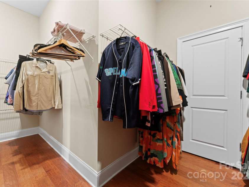 1400 Delaney Drive, Matthews, NC 28104.  MLS# CAR4255210, YatesRealty ID 24424. Walk-in closet in MBR