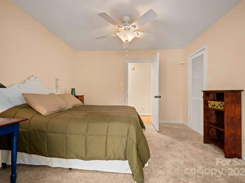 1761 Oak Grove Church Road, Ellenboro, NC 28040.  MLS# CAR4259419, YatesRealty ID 24431. Bedroom 3 View to Hall