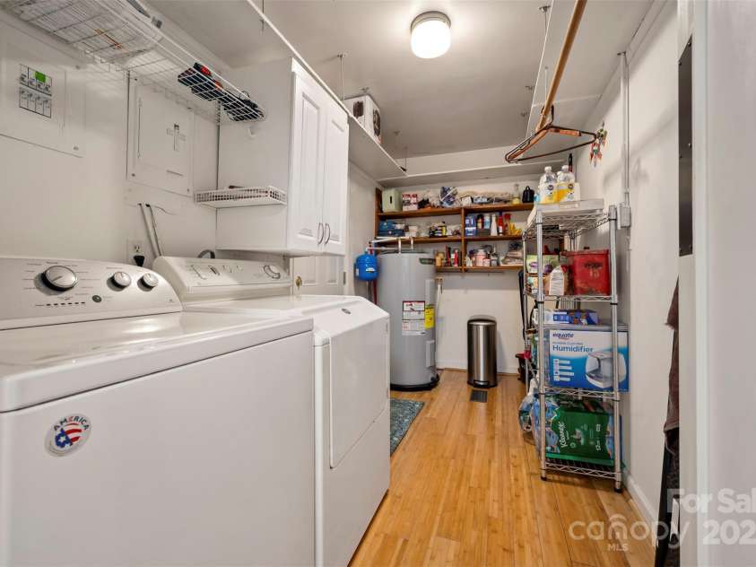 1761 Oak Grove Church Road, Ellenboro, NC 28040.  MLS# CAR4259419, YatesRealty ID 24431. Laundry room, exit to rear yard is on the left