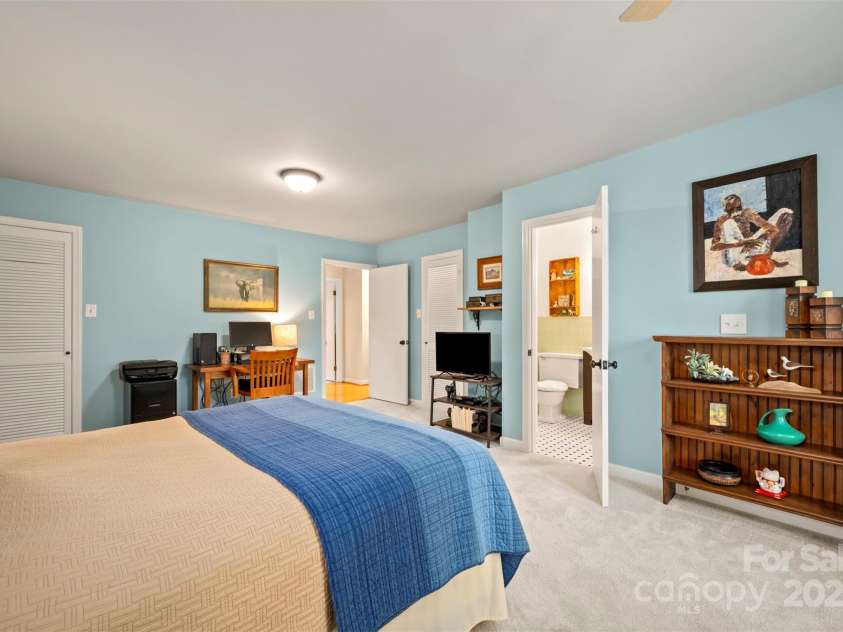 1761 Oak Grove Church Road, Ellenboro, NC 28040.  MLS# CAR4259419, YatesRealty ID 24431. View of Primary Suite To En-Suite Bath