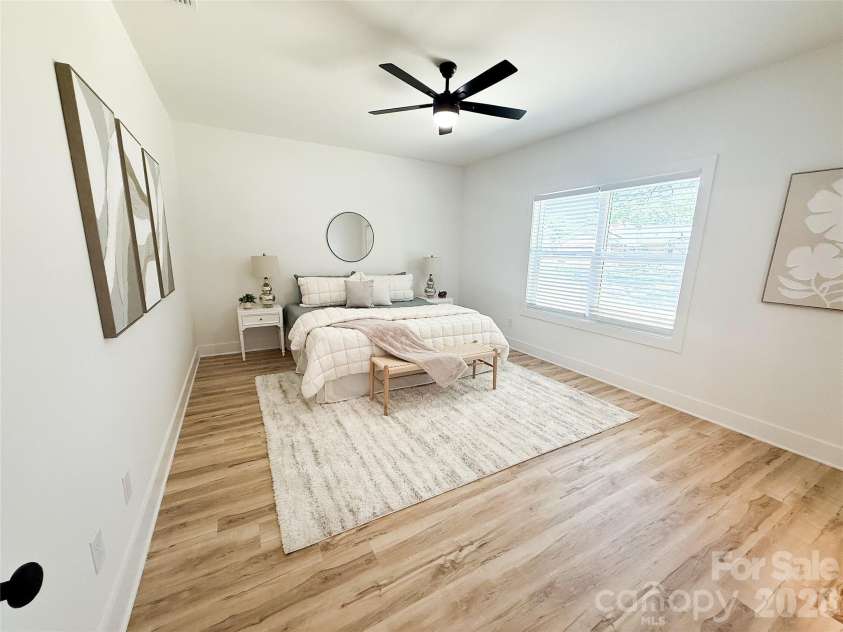 707 Robin Avenue, Kannapolis, NC 28081.  MLS# CAR4382666, YatesRealty ID 24435. Primary bedroom 