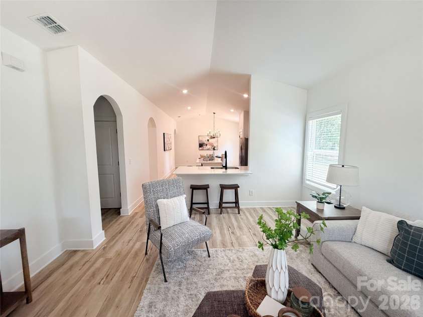 707 Robin Avenue, Kannapolis, NC 28081.  MLS# CAR4382666, YatesRealty ID 24435. View from front of home 