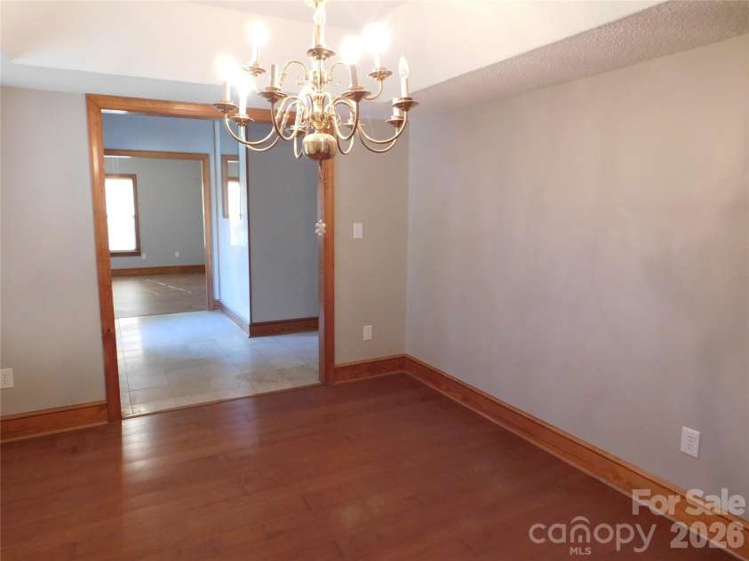 5314 Brookwood Court, Waxhaw, NC 28173.  MLS# CAR4342325, YatesRealty ID 24439. Dining room view from kitchen