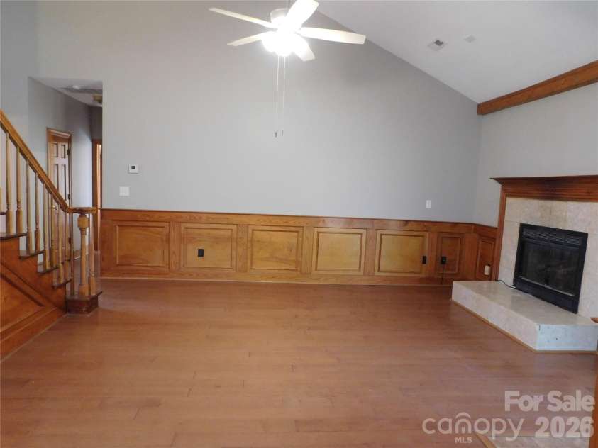 5314 Brookwood Court, Waxhaw, NC 28173.  MLS# CAR4342325, YatesRealty ID 24439. Great room view from kitchen