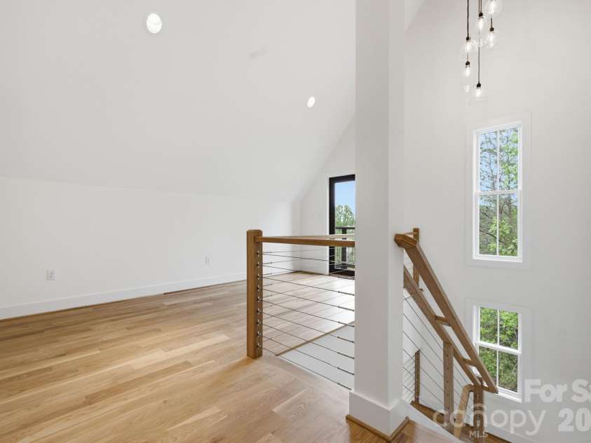 244 Westridge Farm Road, Asheville, NC 28804.  MLS# CAR4371030, YatesRealty ID 24441. Upstairs den leads to balcony