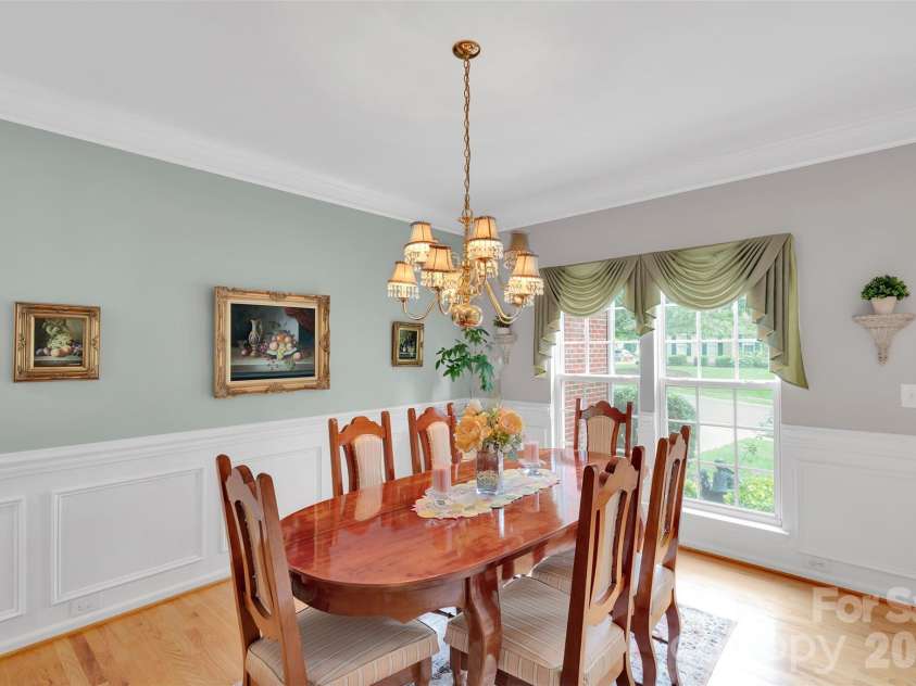 10837 Wilklee Drive, Charlotte, NC 28277.  MLS# CAR4291403, YatesRealty ID 2445. Formal Dining room