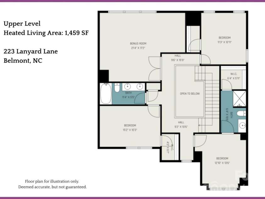 223 Lanyard Lane, Belmont, NC 28012.  MLS# CAR4381964, YatesRealty ID 2445. 