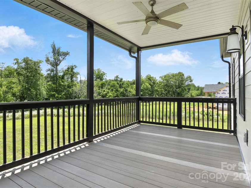 1019 Null Road, Lincolnton, NC 28092.  MLS# CAR4270918, YatesRealty ID 24453. Rear Porch
