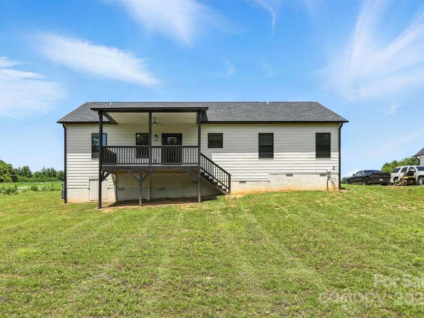 1019 Null Road, Lincolnton, NC 28092.  MLS# CAR4270918, YatesRealty ID 24453. Rear View