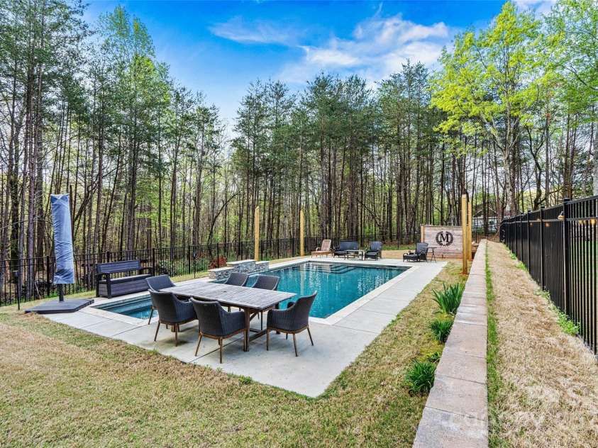 3207 Oak Ridge Circle, Lincolnton, NC 28092.  MLS# CAR4243649, YatesRealty ID 24455. Pool area