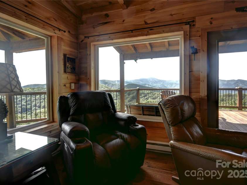 211 Sky Drive, Maggie Valley, NC 28751.  MLS# CAR4276346, YatesRealty ID 24456. Gorgeous views from the great room
