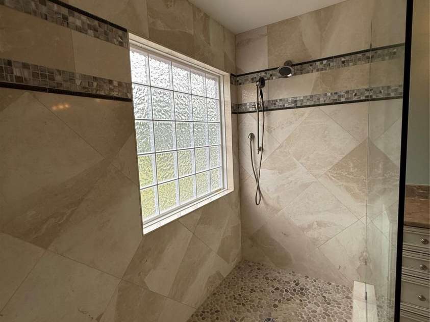 8219 Deer Drive, Harrisburg, NC 28075.  MLS# CAR4372897, YatesRealty ID 24458. All Tile including Tile Flooring (no plastic pan)
