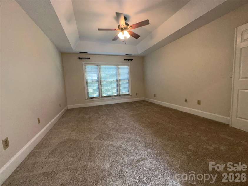8219 Deer Drive, Harrisburg, NC 28075.  MLS# CAR4372897, YatesRealty ID 24458. Master Bedroom view from Master Bath