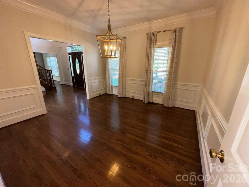 8219 Deer Drive, Harrisburg, NC 28075.  MLS# CAR4372897, YatesRealty ID 24458. Reverse Dining Rm view from Kitchen