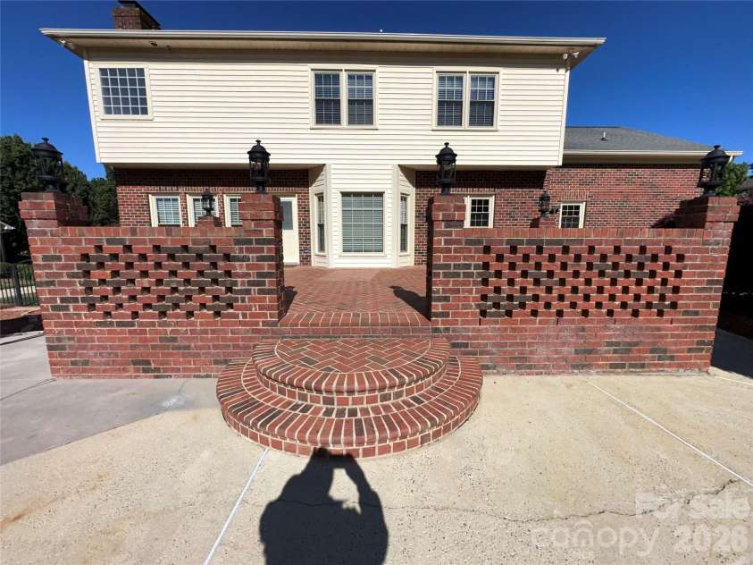 8219 Deer Drive, Harrisburg, NC 28075.  MLS# CAR4372897, YatesRealty ID 24458. View from your inground POOL