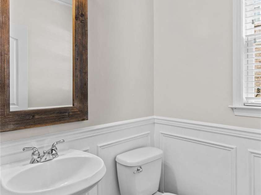 1011 Wadsworth Lane, Indian Trail, NC 28079.  MLS# CAR4273243, YatesRealty ID 24459. Powder room on main