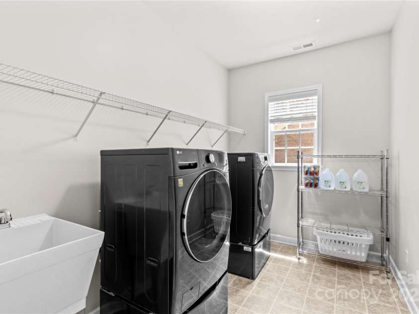 1011 Wadsworth Lane, Indian Trail, NC 28079.  MLS# CAR4273243, YatesRealty ID 24459. Spacious laundry room