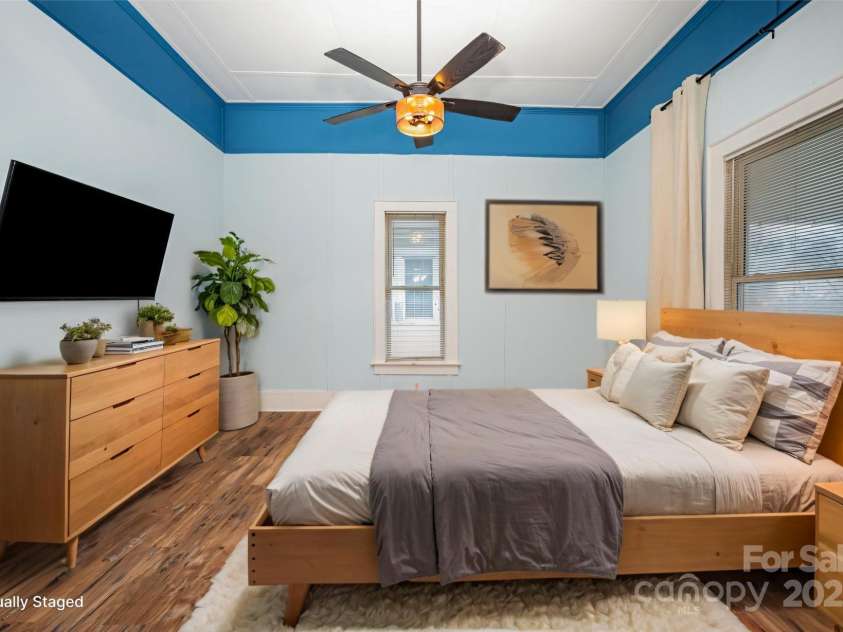 305 Gaston Street, Dallas, NC 28034.  MLS# CAR4327472, YatesRealty ID 2446. Virtually Staged