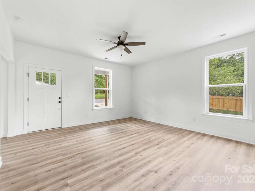 1008 Wilmouth Street, Shelby, NC 28021.  MLS# CAR4331809, YatesRealty ID 24464. View of Great Room from the Kitchen