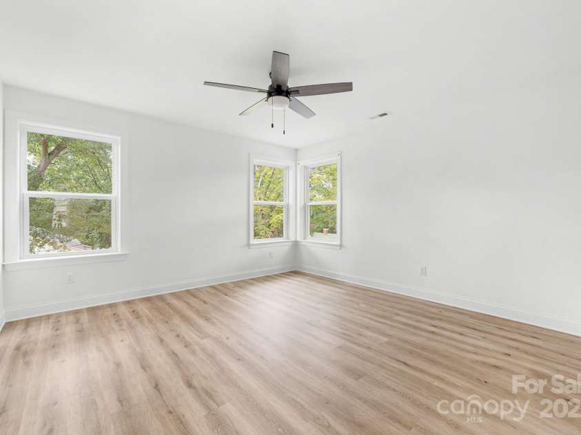 1008 Wilmouth Street, Shelby, NC 28021.  MLS# CAR4331809, YatesRealty ID 24464. View of the Primary Bedroom from Entrance